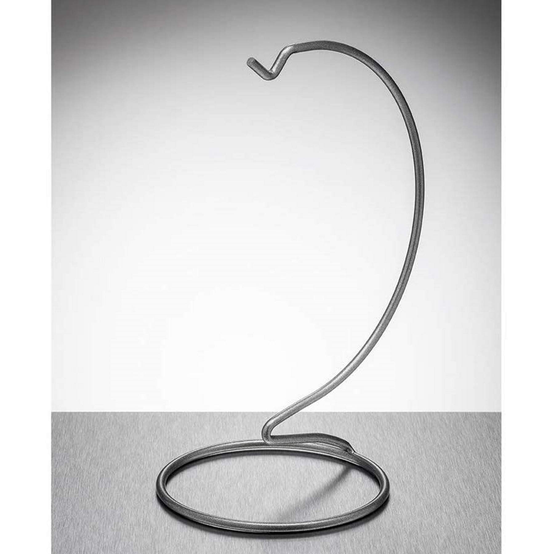 Sienna Glass Silver Metal Ornament Stand – Medium – 25cm Elegant Display Holder for 8cm & 10cm Hanging Glass Balls and Hearts – Ideal for Home Décor and Gifting