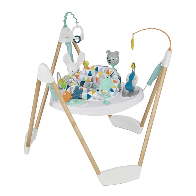 Evenflo Exersaucer Wood Frame Jumper 
