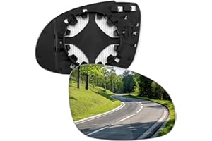 LOIYLLEN Passenger Side Mirror Replacement for Volkswagen VW 2006-2009 Golf GTI MK5 Golf Rabbit 2005-2010 Passat Jetta 2011-2