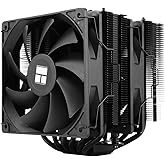 Thermalright Peerless Assassin 120 SE Black CPU Cooler, 6 Heat Pipes AGHP Technology, Dual 120mm PWM Fans, 1550RPM Speed, for