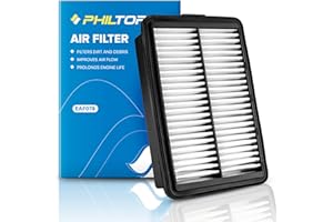 PHILTOP Engine Air Filter CA12057 Fit for Hyundai & Kia Models - Elantra(2017-2020), Elantra GT(2018-2020), Kona(2018-2023), 