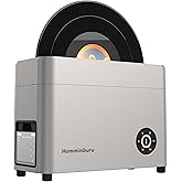 HumminGuru Ultrasonic Vinyl Record Cleaner- 40kHz Ultrasonic Vinyl Record Cleaning Machine with Auto Drying, Vinyl Record Cle