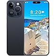 BDWJW A14 Pro Max 5G Unlocked Smartphone,6GB+256GB, for Android 13, 6.8" FHD Unlocked Cell Phone, 6800mAh, Battery Fast Charging,48MP+108MP Dual Camera/Dual SIM/Face ID 5G Phone (Dark Blue)