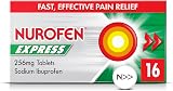 Nurofen Express 256mg Ibuprofen 16 Tablets Pain Relief Headache Sinus Migraine view 1