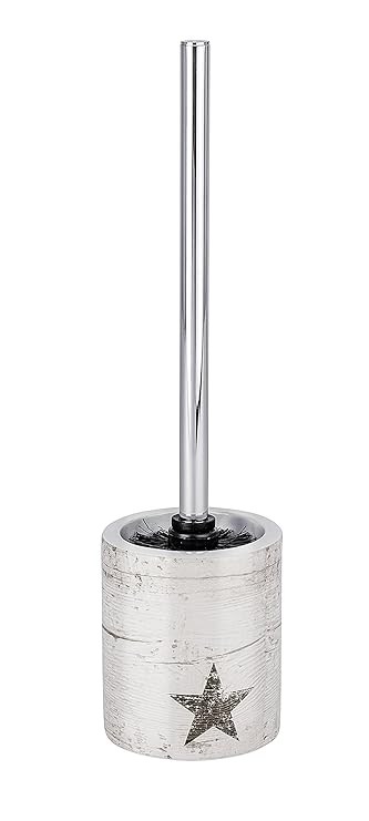 Wenko WC-Garnitur Star Keramik Taupe 10 x 10 x 38.5 cm