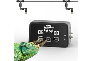 Fenocran Automatic Reptile Mister System, Reptile Humidifiers Smart Misting System, Chameleon Mister Automatic