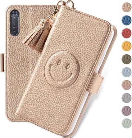 Amazon Xperia 5 Ii So 52a Sog02 ケース 手帳型 かわいい Sony Xperia 5 Ii ケース 人気 タッセル 笑顔 携帯電話ケース So 52a Sog02 スマホケース 手帳型 Xperia Xp5 Ii 携帯カバー 全面保護カバー Sony Xperia 5 Ii 携帯電話