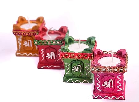 Bb Backbenchers Tulsi Diya for Diwali Decoration Handmade Earthen Clay Terracotta Decorative Diya (4)