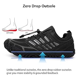 MeXYZ Barefoot Shoes Men Wide Toe Box Zero Drop
