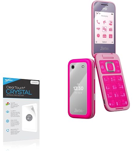2 Films Protecteurs D'écran Pour HMD Barbie Phone - Verre Souple 9H, Anti-rayures, Neufs