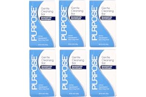 Johnson and Johnson Purpose Gentle Skin Cleansing Bar Soap - 3.6 Oz (Pack of 6)