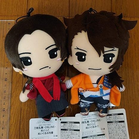 Amazon 加州清光 陸奥守吉行 刀剣乱舞 オンライン Online ぬいっこ ぬいぐるみ ぬいぐるみ ホビー