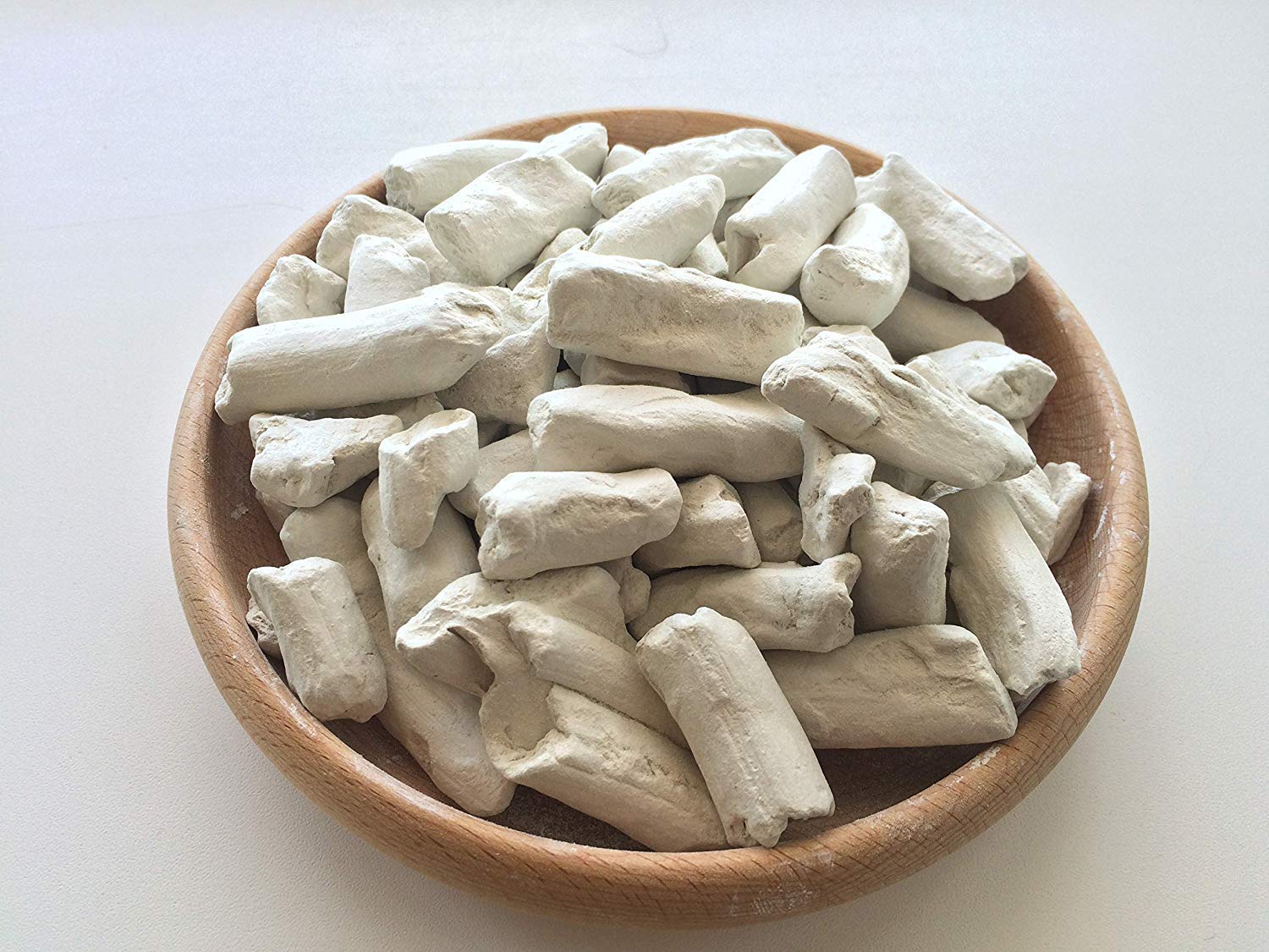 UCLAYS WHITE Pressed clay chunks natural for eating (food), 4 oz (110 g)