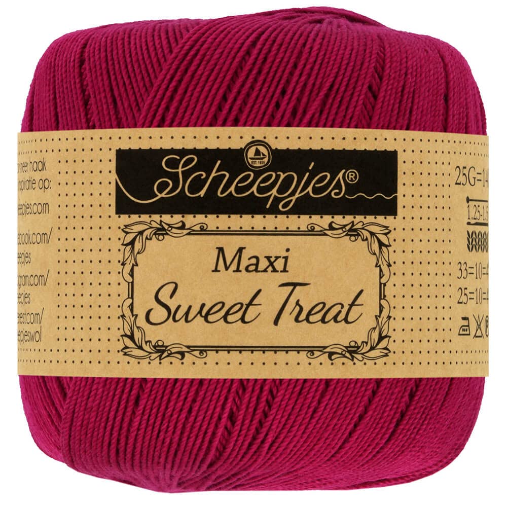 Scheepjes - Scheepjes Maxi Sweet Treat 517 Ruby Yarn - 1x25g — image 1