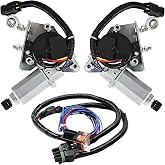 CCNLHZM Electric Headlight Motor Conversion Kit - 2PCS Front Left &amp; Right Compatible with Chevrolet Corvette C3 (1968-1982) Headlight Motor -Replaces OE#914015