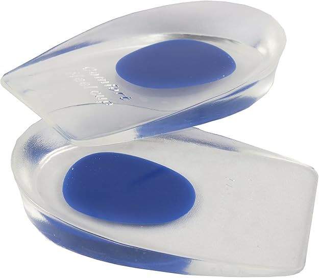 Extra soft Gel shoe cup insole medical grade silicone heel support