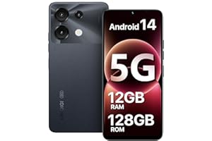 UMIDIGI 5G Unlocked Phone, 12(6+6) GB +128GB/1TB TF Expand, 6.75" HD+ 90Hz Display Android Phone,5000mAh Cell Phones 5G Dual 