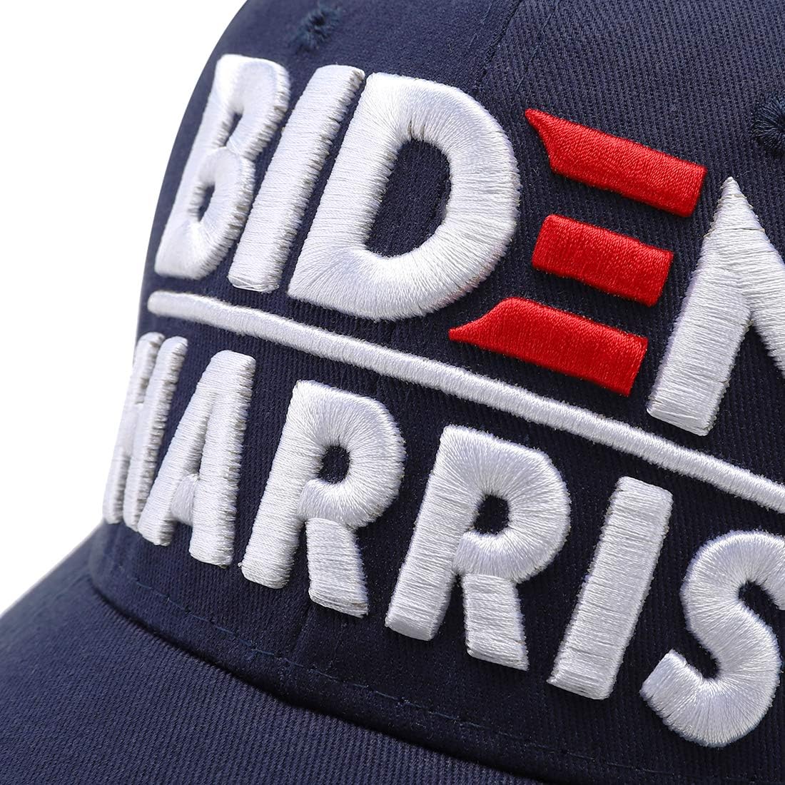 Joe Biden Harris 2020 Hat for 46th President Election Dimensional Embroidery Cotton Baseball Cap with American Flag: Clothing