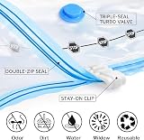 BoxLegend Vacuum Storage Bags 6 Pack 80x60cm 70x50cm Double Zip Seal view 7
