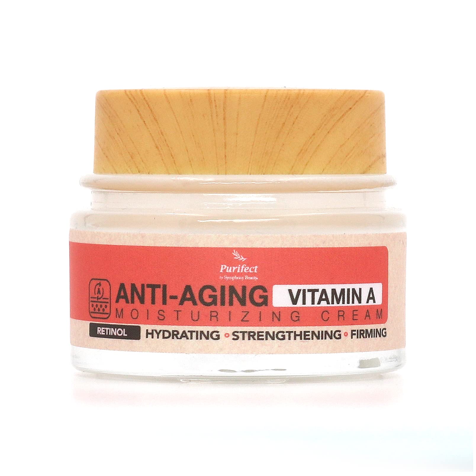 Purifect Anti-Aging Vitamin A Moisturizing Cream (Retinol), Prevents sun Damage and Stimulates Collagen Production 50ml