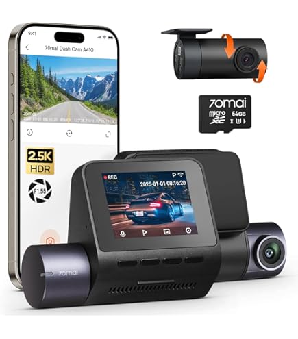 アクセサリー 70mai Dash Cam Pro Plus A500s-1 For 70mai Dash Cam Pro Plus A500S Accessory+ Rear Cam