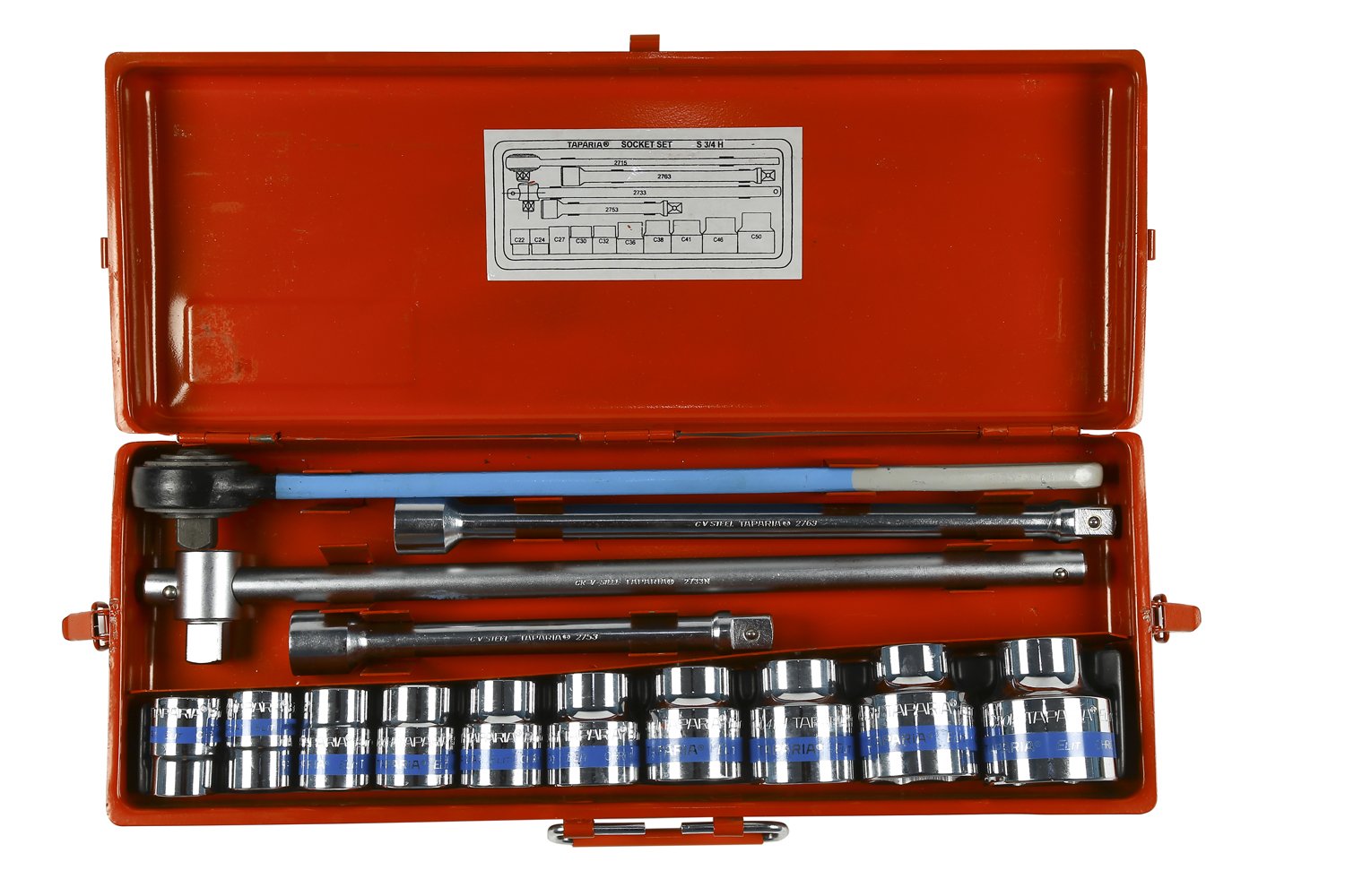 Taparia S3/4BH/S3/4H 3/4Inch Square Drive Socket Set Amazon.in Home