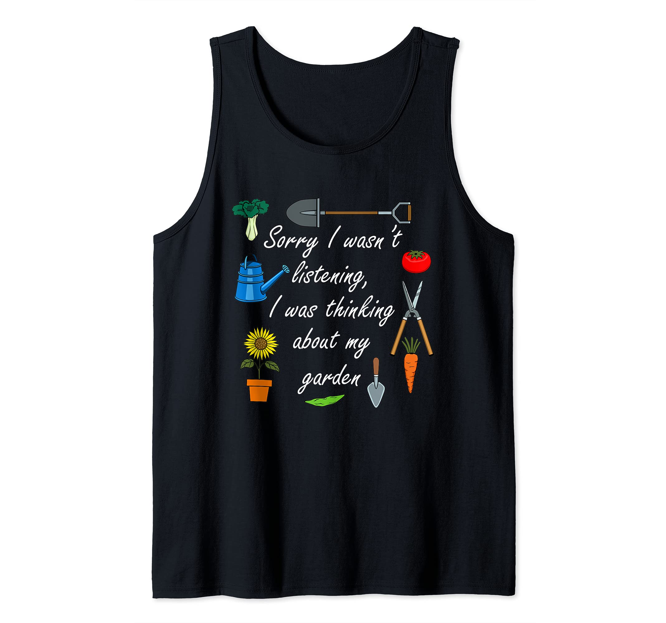 Gardening Working in my Garden for Gardener Tank Top