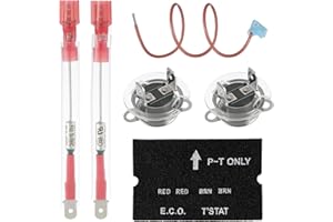 Lrichy RV Water Heater Thermal Cutoff & ECO Thermostat Assembly Kit for Atwood Gas/Electric EXT Water Heater Replacement Parts 91447 93866, GCH6-4E GCH6-6E G6A-7E G6A-8E GC6AA-9E GCH10A-2E G610-3E