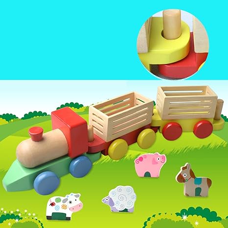wooden farm toys for toddlers