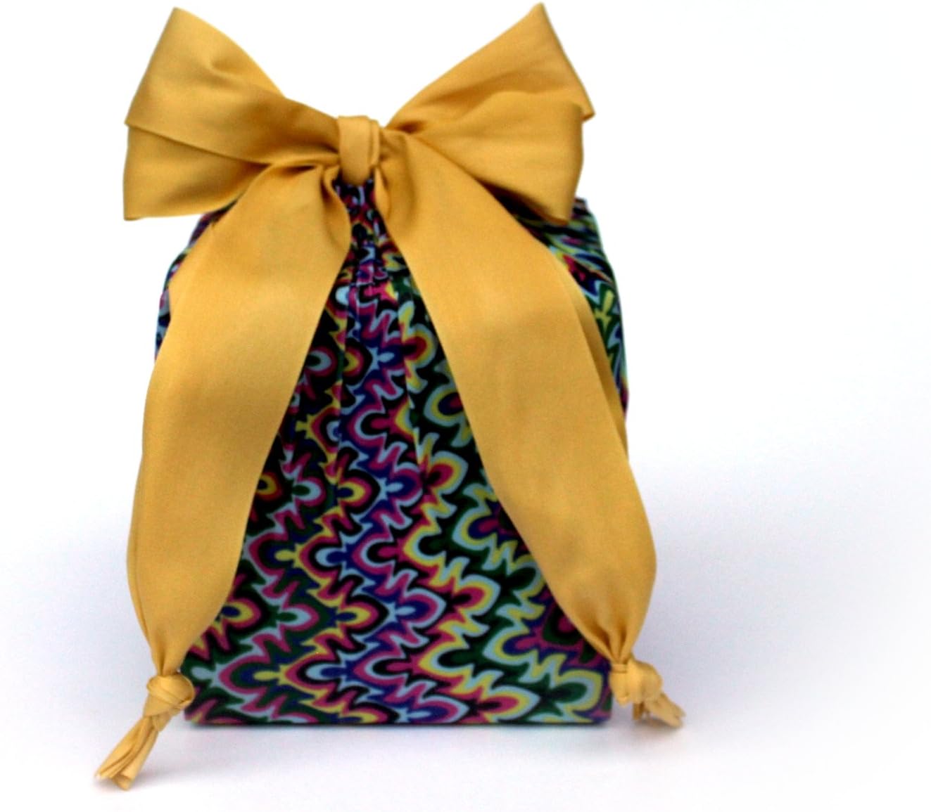 Eco Friendly + Reusable Stretchy Fabric Gift Wrap - Flame (Large)