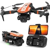 GPS Drone with Camera for Adults Professional, Auto Return Follow Me FPV Video Drones with Brushless Motor, Circle Flight Waypoint Fly, Foldable RC Mini Quadcopter for Beginners Under 250G Gifts