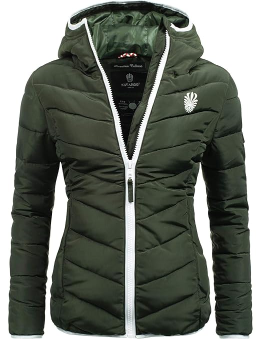 Navahoo Damen Winterjacke Steppjacke Elva 9 Farben XS-XXL