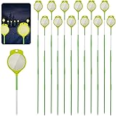 12 Pcs Reflective Driveway Markers, 48 Inch Double Sided Driveway Markers Reflectors for Snow Plowing Markers, Driveway, Walkways, Parking, Lots (Green)
