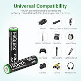 HiQuick 16 x AAA 1100mAh Rechargeable Batteries & 8-Bay Charger Combo view 9