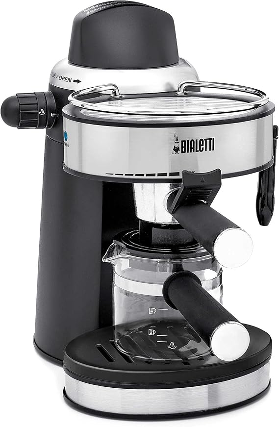Steam Espresso Coffee Machine with Steam Wand for Frothing Milk for
