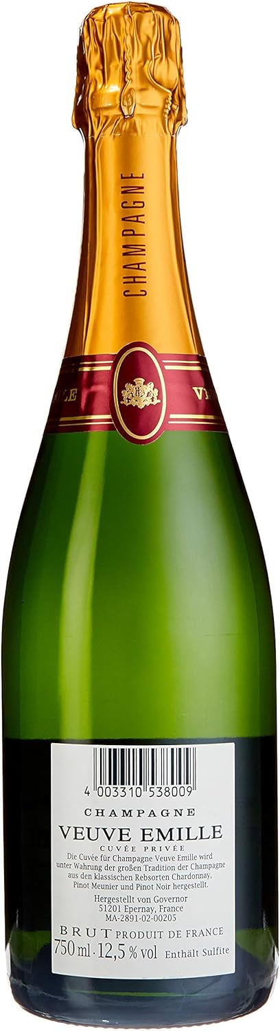 Veuve Emille Champagne Brut 1 X 0 75 L Amazon De Bier Wein Spirituosen