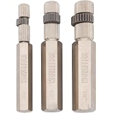 Steelman 3-Piece Internal Pipe Extractor Set (3/8, 1/2, and 3/4"), for PVC, ABS, CPVC, Galvanized, Copper, and other Piping and Tubing (61394)