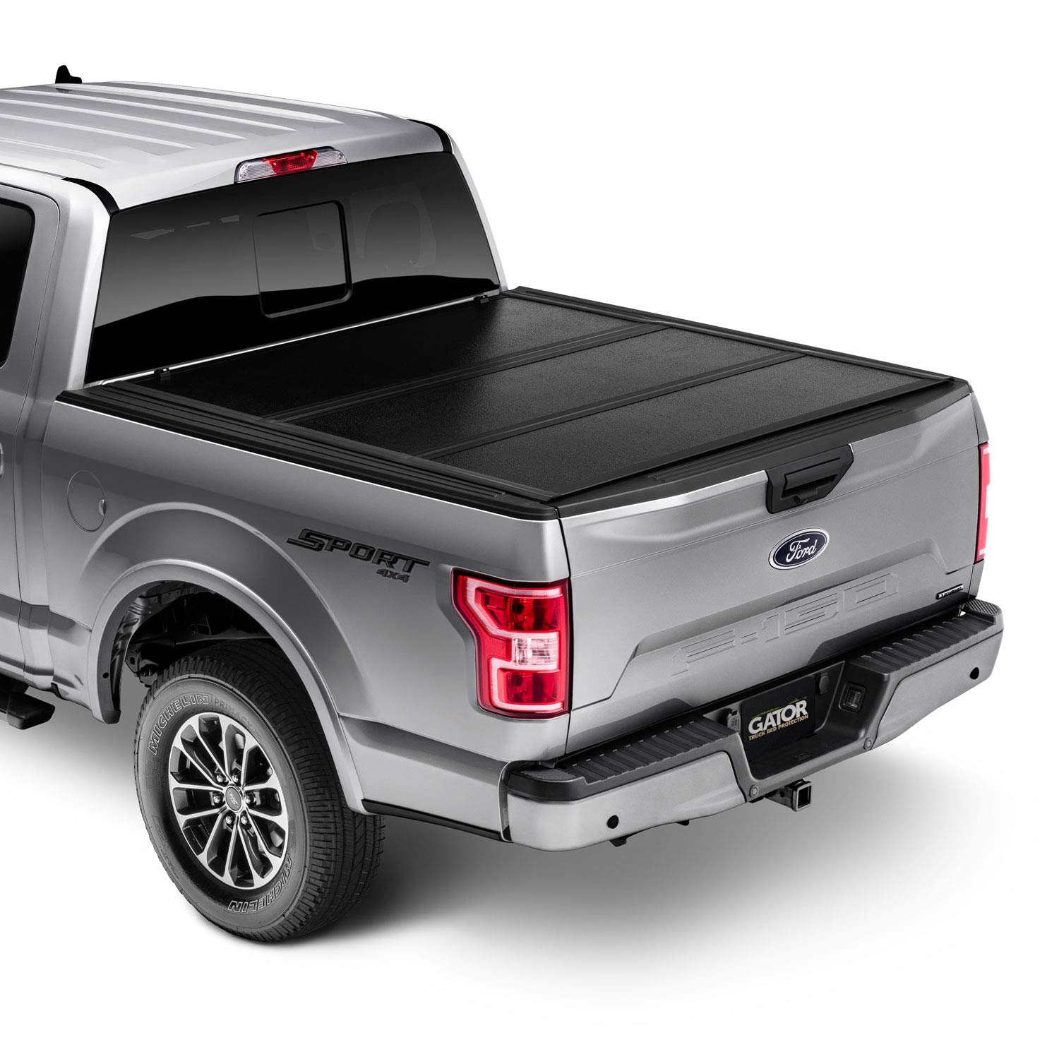Photo 1 of (used)(has minor dents) Gator EFX Hard Tri-Fold Truck Bed Tonneau Cover | GC24029 | Fits 2021 Ford F-150 5' 7" Bed (67.1")