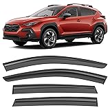 Shatterproof Taped-On Window Deflectors for Subaru