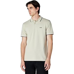 BOSS Men's Paul Modern Essential Polo
