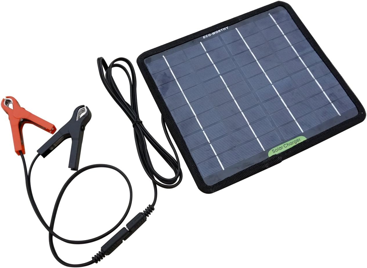 5W Portable Solar Panel 5Watts Battery Charger for Boat Car motorcycles Power