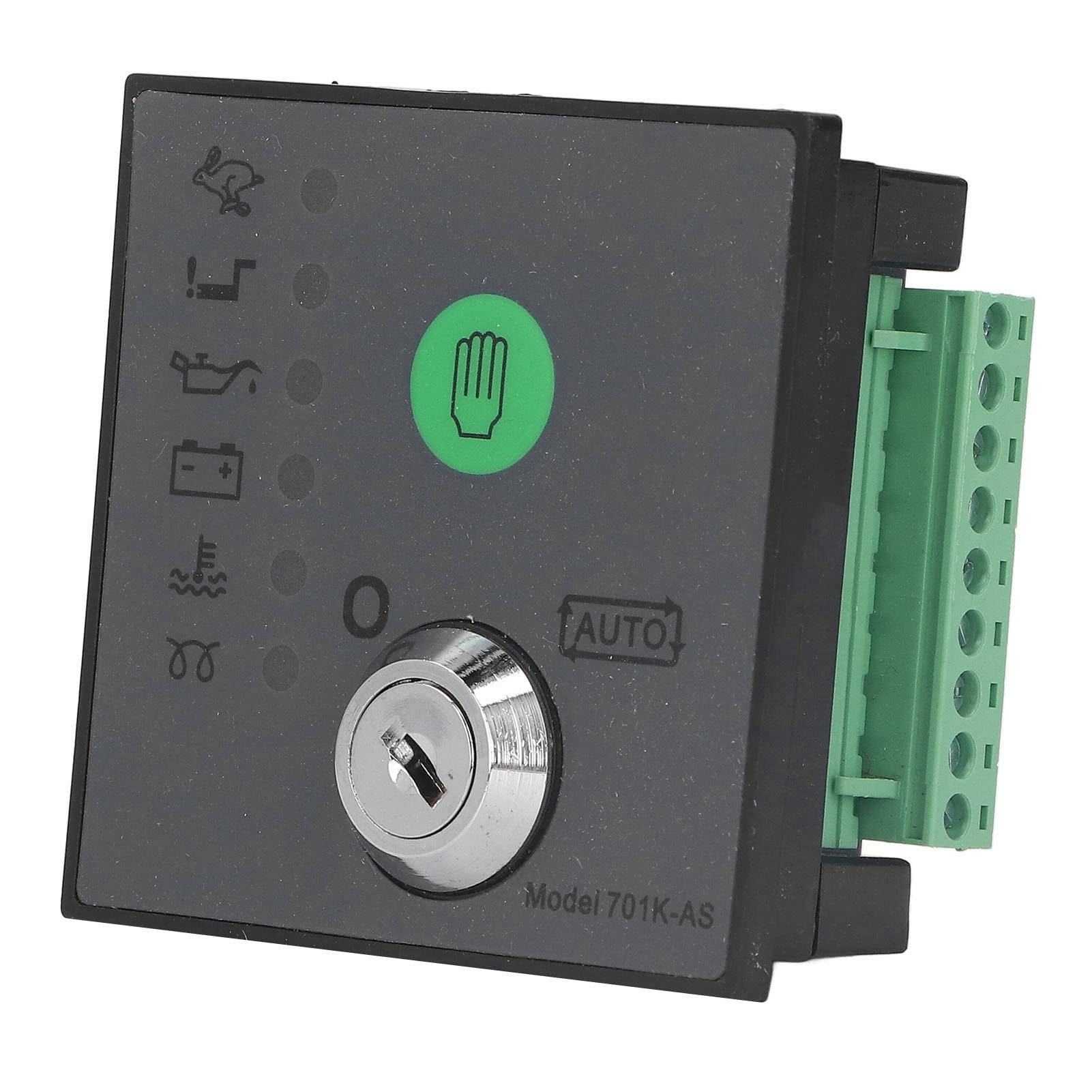 Diesel Generator Set Controller Module, Automatic Start Stop Control Module with 5 Protection Generator Genset Controller for Diesel Generator Set