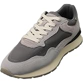 HOFF Men's City Suede Trainers, Grey
