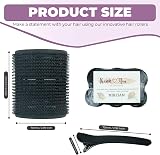 MIRZIAN 51Pcs Hair Rollers Set Heatless Curls 76mm 50mm 40mm 30mm view 3