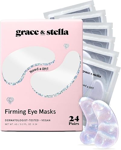 Grace & Stella Under Eye Patches Peptides Iridescent 24 Pairs
