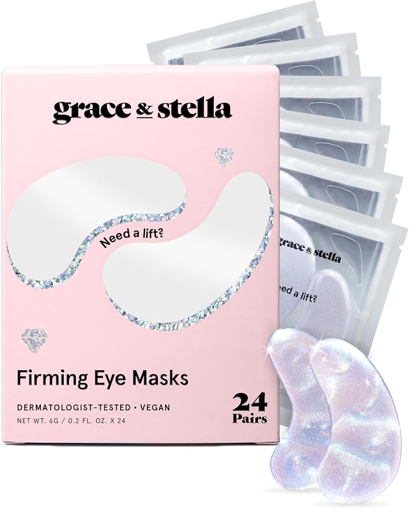 Grace & Stella Under Eye Patches Peptides Iridescent 24 Pairs
