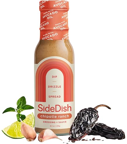 Amazon.com : Chosen Foods Avocado Oil-Based Dressings and Marinades 8 oz.,  Non-GMO, Gluten and Canola Free (Chipotle Ranch) : Grocery & Gourmet Food