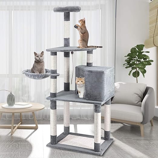 cat trees for large cats amazon