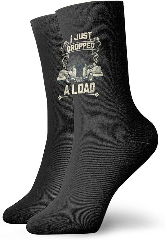 Sport Ankle Socks I Just Dropped A Load Funny Trucker Truck