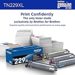 Brother Genuine TN229XLBK Black High Yield Printer